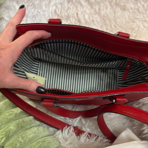 Kate Spade Red Handbag - Picture 3 of 3